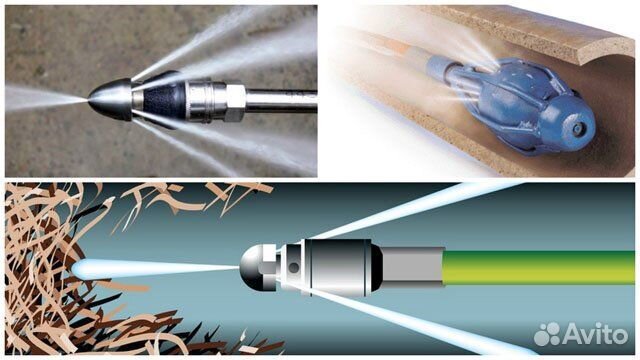 Устранение засора и промывка канализации Янаул