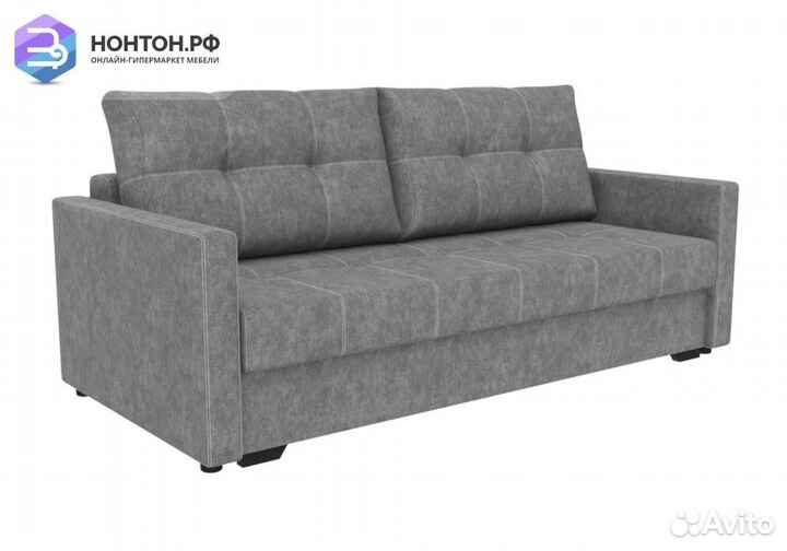 Диван тик-так Гранд темно-серый