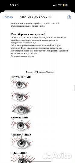 Пособие по наращиванию ресниц