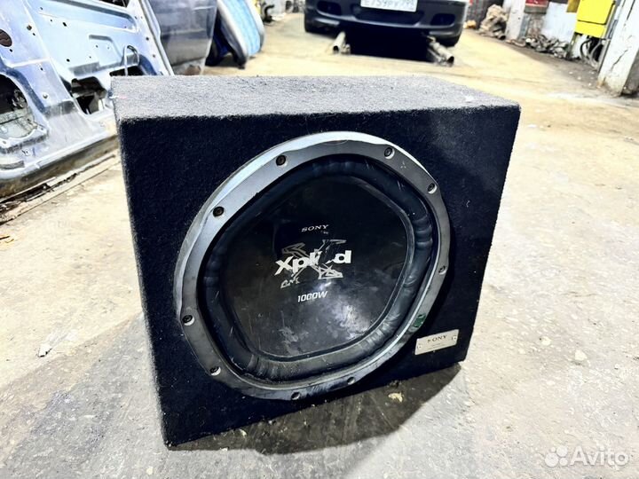 Сабвуфер xplod 1000w