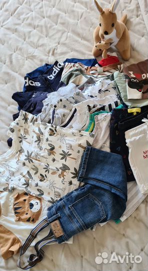 Пакет брендовых вещей на мальчика 80/86