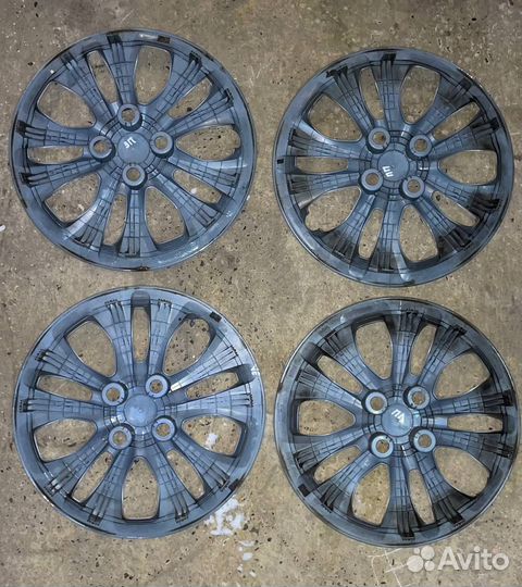 Колпаки r15 на kia rio 4