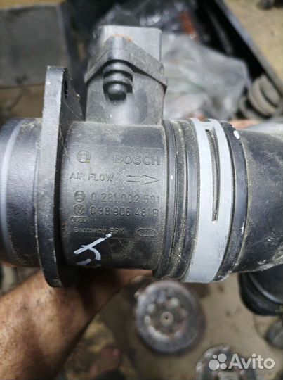 Расходомер воздуха 038906461B для VW skoda