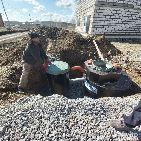 Септик под ключ в дом и коттедж на дачу