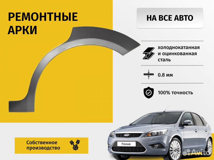 Ремонтная арка Mazda 3 (BK) Седан