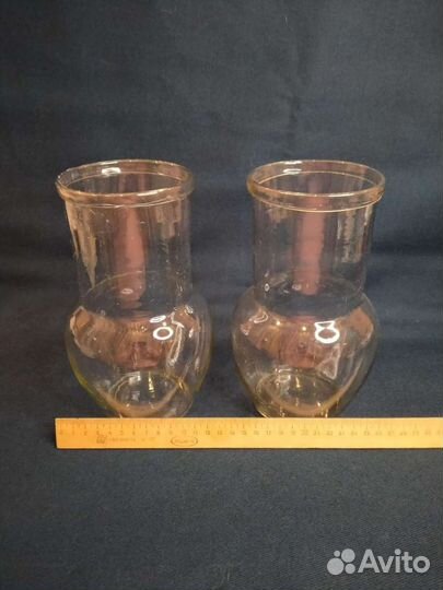 Стеклянные крынки