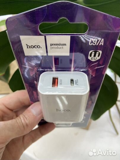Блок Быстрой Зарядки USB-C 20W для iPhone