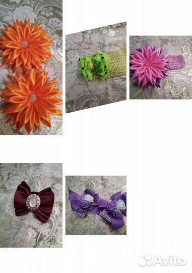 Резинки для волос ручной работы