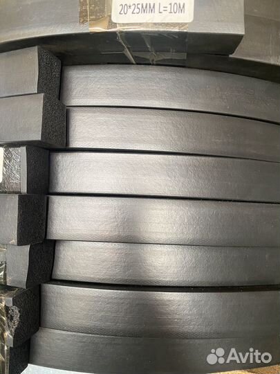 Уплотнитель резиновый 20х25 мм