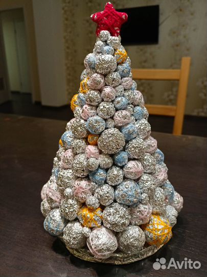 Новогодняя подделка в школу