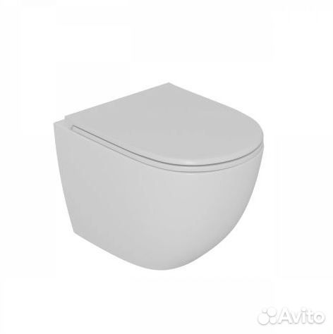 Унитаз подвесной безободковый (торнадо) D&K Matrix