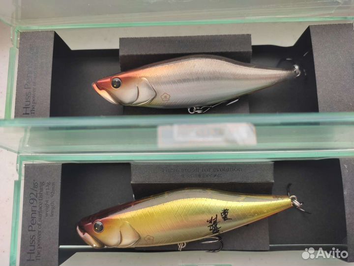 Воблеры Tsunekichi Huss pen и Hama minnow