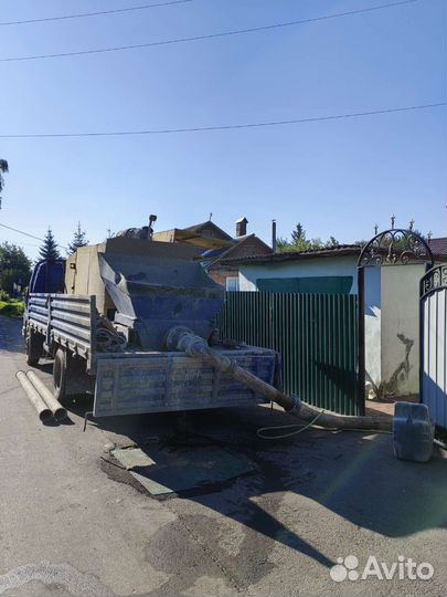 Услуги бетононасоса