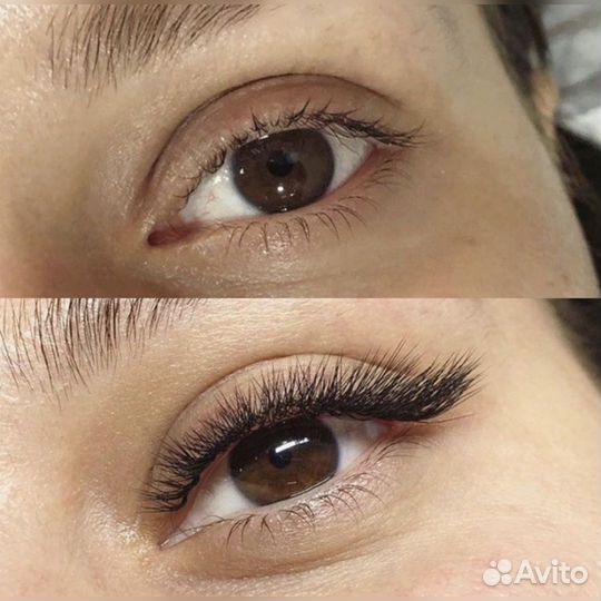 Наращивание ресниц на дому