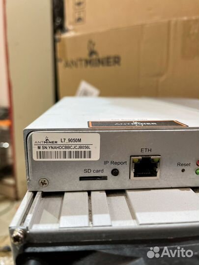 Майнеры antminer L7 9050mh б/у