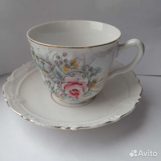 Чашка антикварная Der Hausfrau