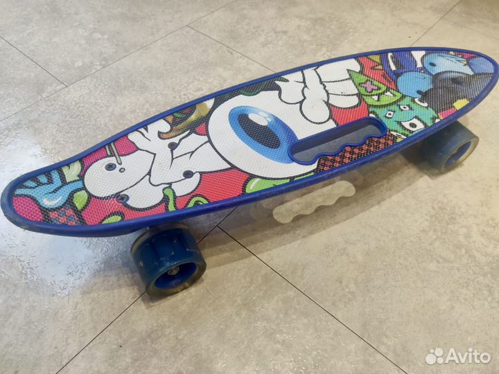 Пенни борд светящийся