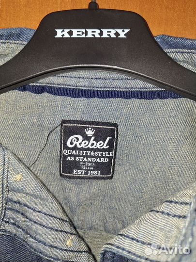 Рубашка для мальчика 128 134