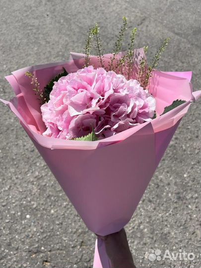 Букет из гортензии