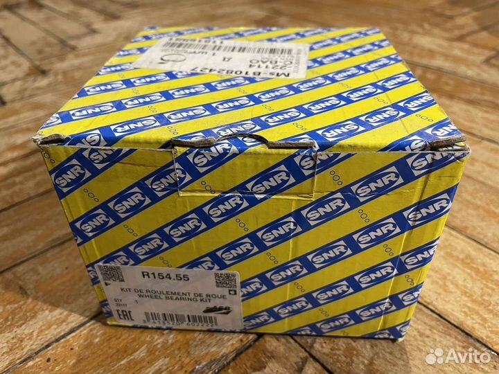 Комплект подшипника ступицы колеса NTN-SNR R154.55