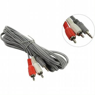 Кабель AUX 2*RCA 1.2.3 метра