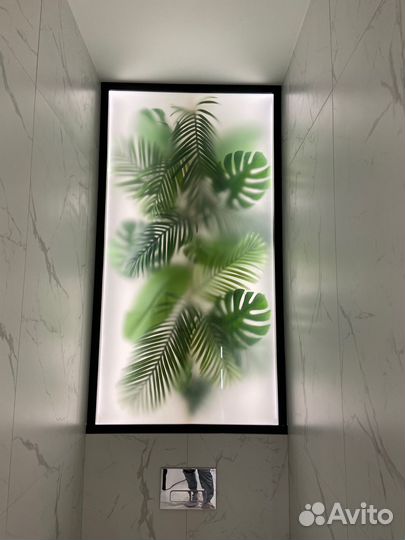 Озеленение интерьера искусственными растениями