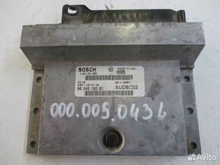 Эбу двс Citroen Xantia 1.9 1998