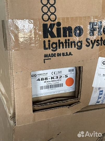 Кинофло kinoflo 4ft 3200 K лампы новые