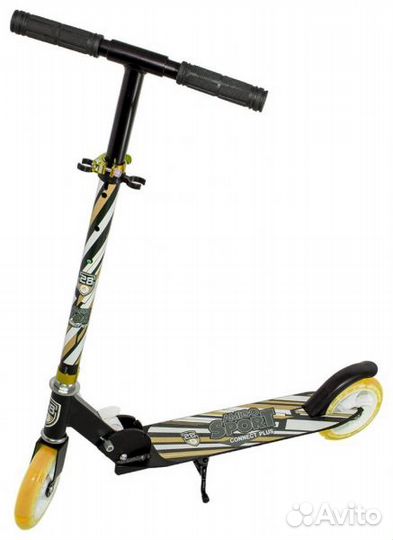 Самокат со светящимися колесами