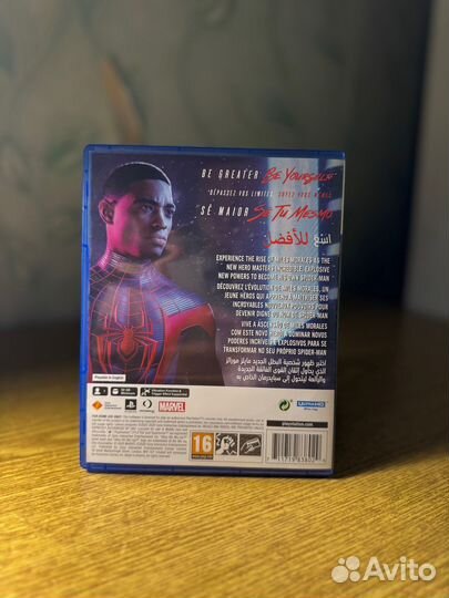 Spider-Man: Miles Morales, диск для PS5