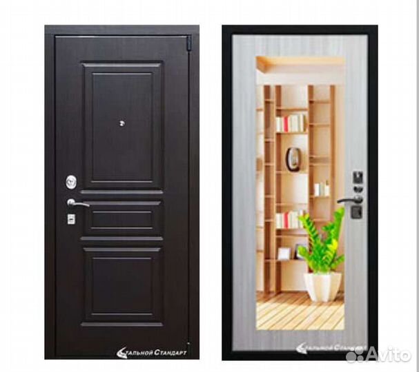 Дверь входная металлическая новая