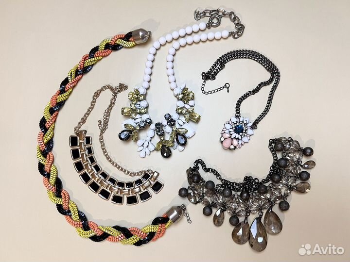 Ожерелье колье цепь