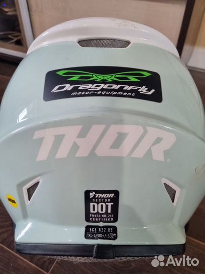 Шлем эндуро/кроссовый thor sector