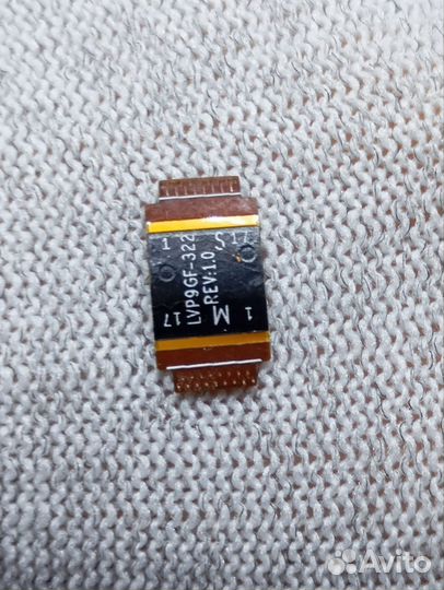 Lenovo A7600. Шлейф платы сим карты