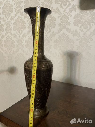 Ваза индийская латунь