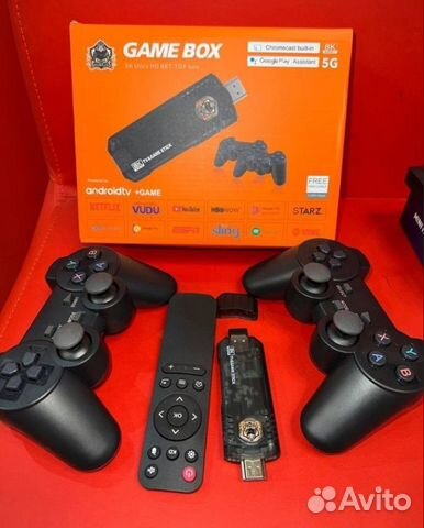 Приставка игровая 10000 игр + Android TV новая