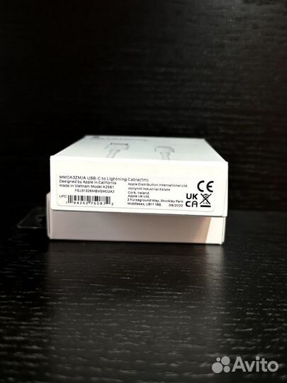 Провод Apple USB-C to Lightning 1 метр (новый)