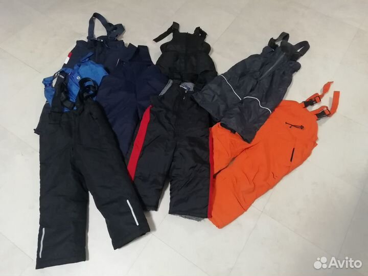 Штаны, брюки, полукомбинезон 86-104