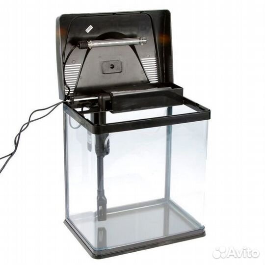 Аквариум SEA star HX380F чёрный 40л 38*27*46