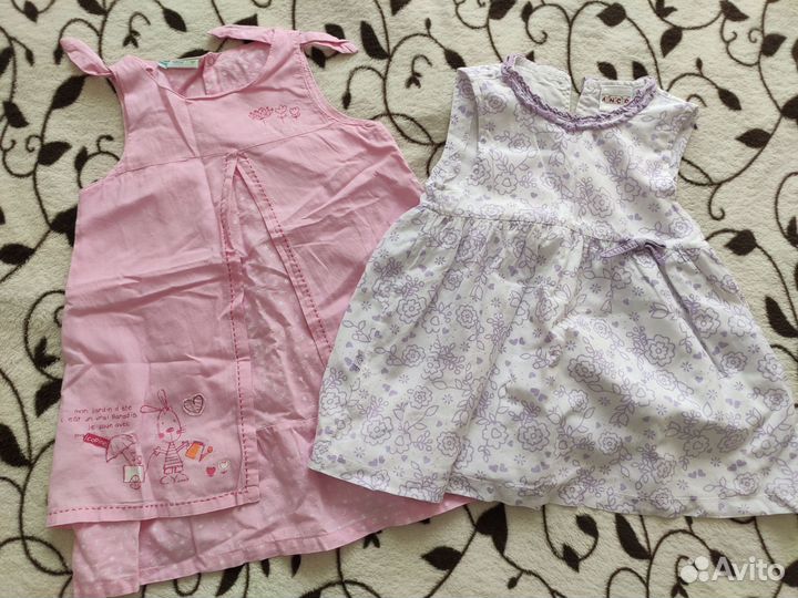 Вещи пакетом на девочку 2 года (рост 92)