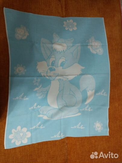 Детское одеяло (лисенок)