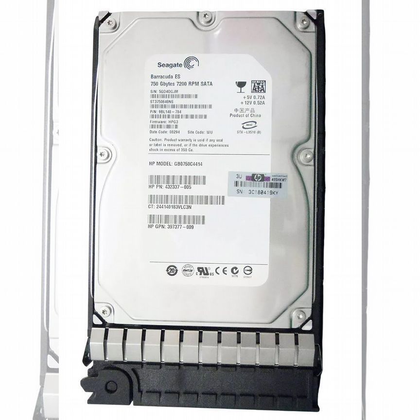 [GB0750C4414] Жесткий Диск Hp 750gb Sata3,5" Hdd Gb0750c4414