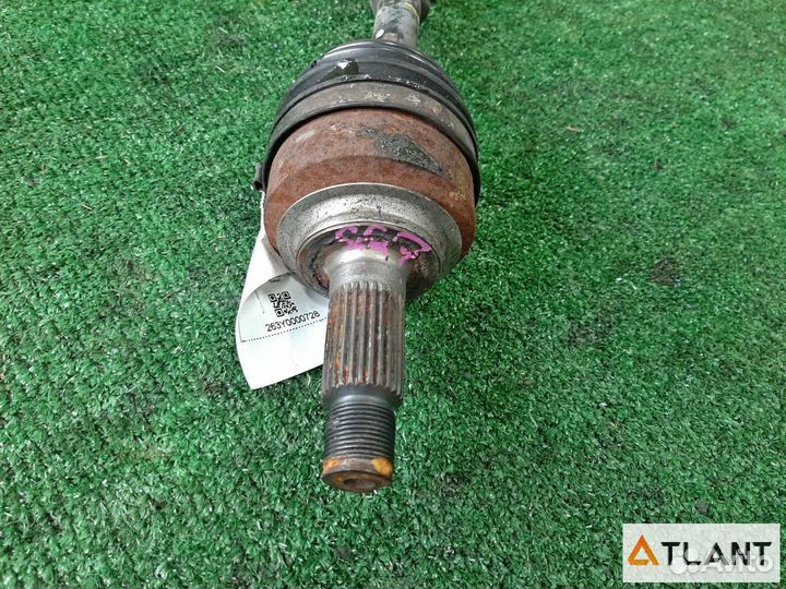 Привод передний правый honda FIT shuttle