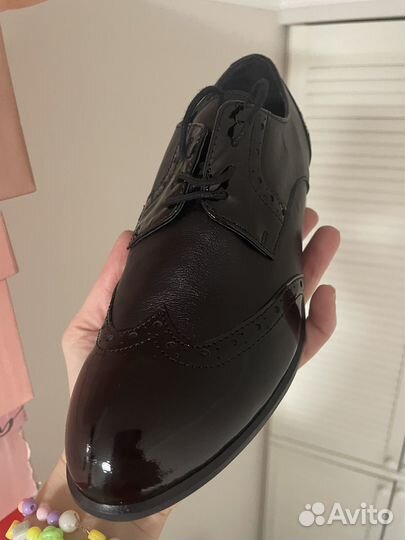 Туфли дерби лаковые Barcelo Biagi