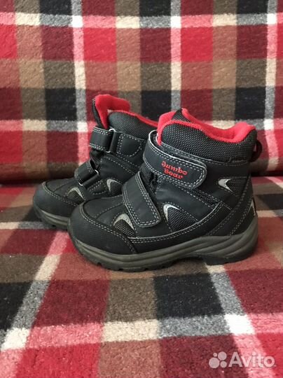 Мембранные зимние ботинки для мальчика 27