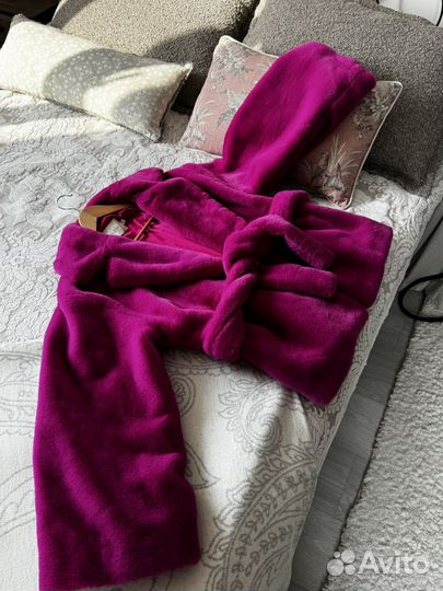 Шуба из эко меха 