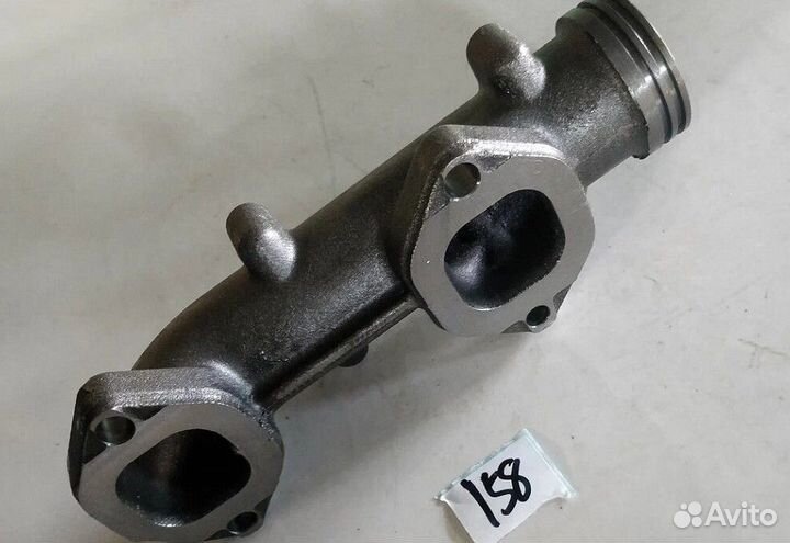 Коллектор выпускной FAW J6 (задняя-передняя часть