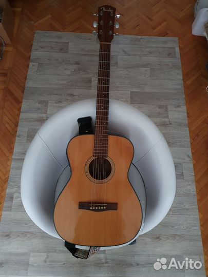 Гитара fender cf140s folk natural