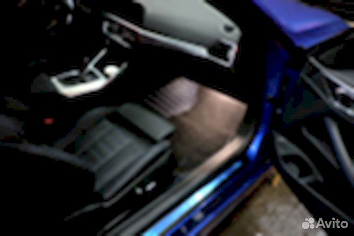 3D коврики из экокожи BMW