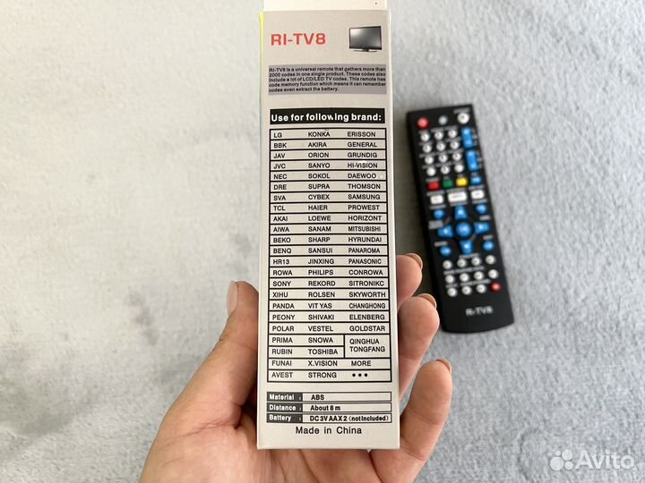 Универсальный пульт для телевизора новый